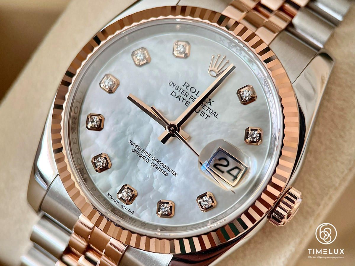 Rolex Datejust 116231 MOP Dial Jubilee 18K