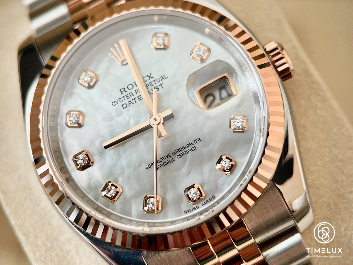 Rolex Datejust 116231 MOP Dial Jubilee 18K