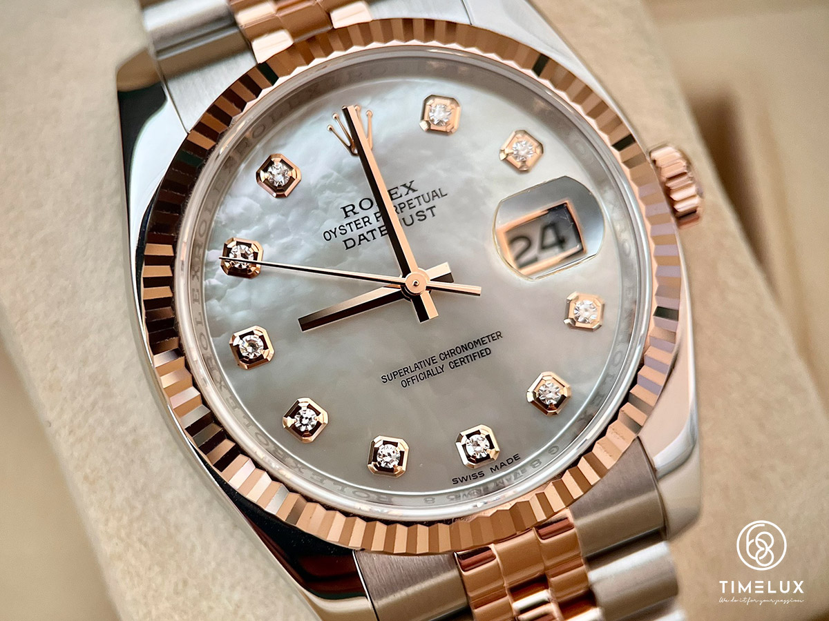 Rolex Datejust 116231 MOP Dial Jubilee 18K