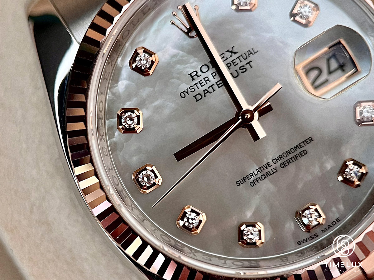 Rolex Datejust 116231 MOP Dial Jubilee 18K