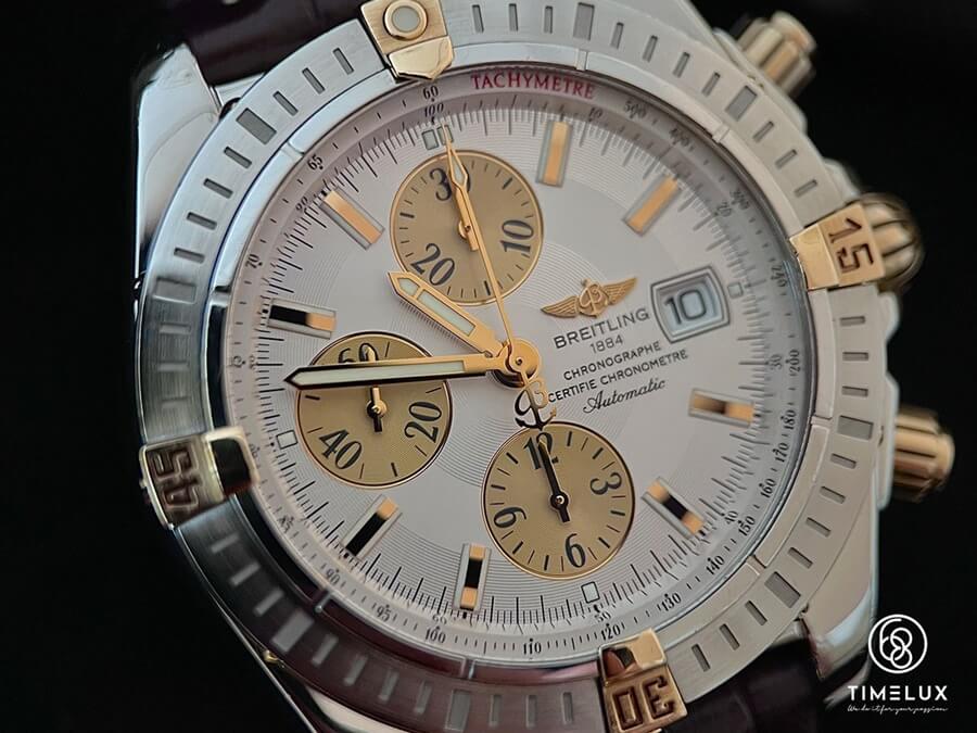 Breitling Chronomat Au750 Gold/Steel Chronograph Automatic