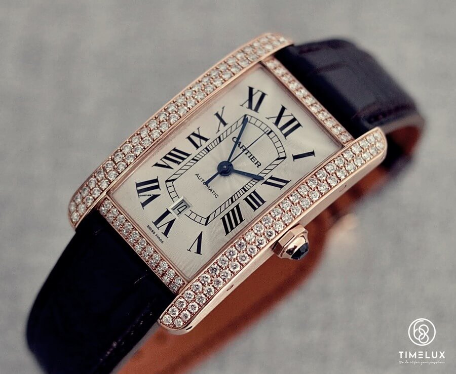 Cách chọn mua đồng hồ đính đá Cartier