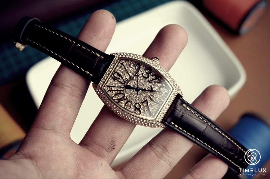 Dây da đồng hồ Franck Muller Thụy Sỹ