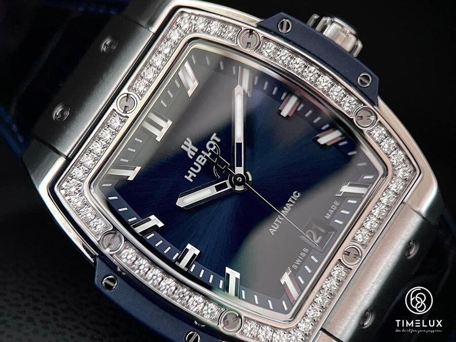 HubLot Spirit of BigBang Blue Dial Genuine Diamond