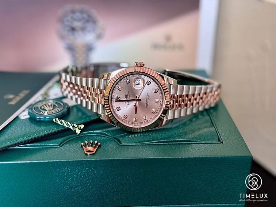 Mẫu đồng hồ Rolex 126331 Datejust Dial Rose Gold/Steel Automatic