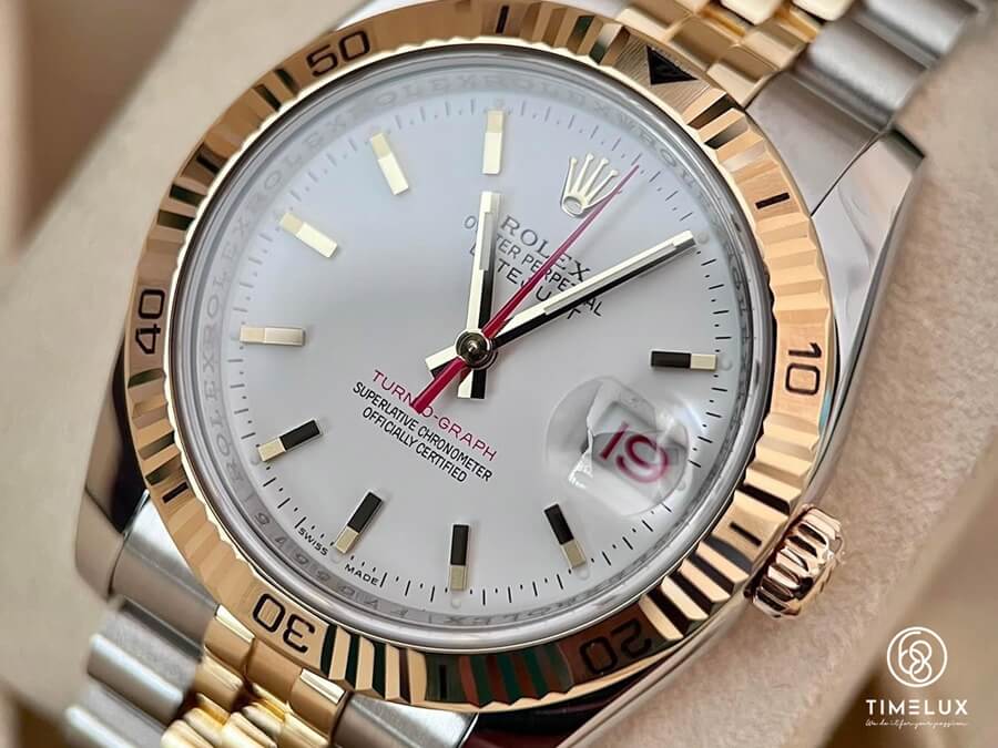 Đồng hồ Rolex 116263 Datejust Thunderbird Bezel Turn-O-Graph