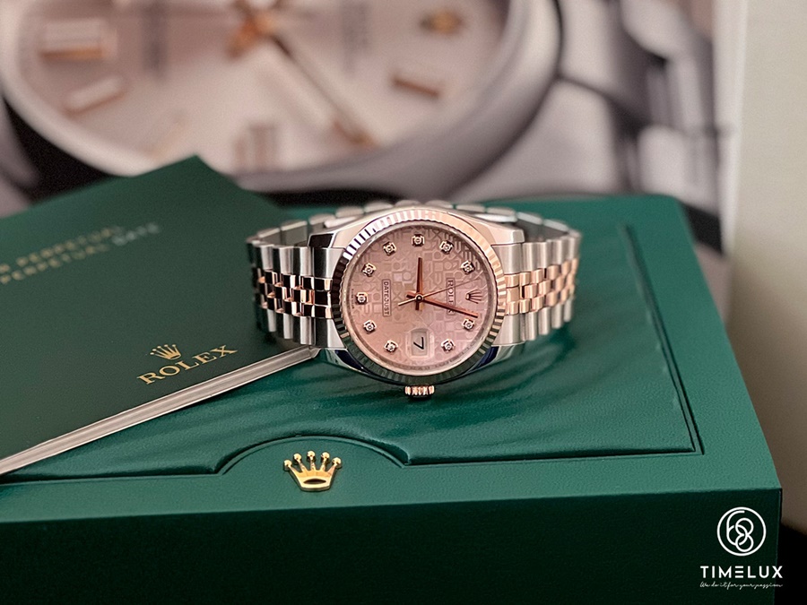 Rolex Datejust 116231 Jubilee Rose Gold/Steel