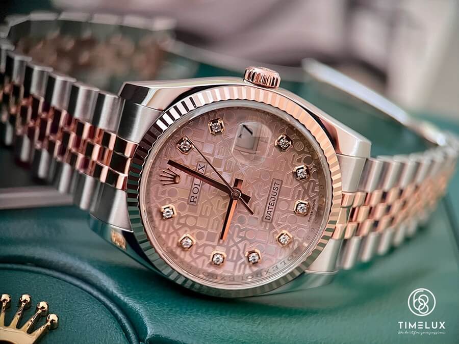 Rolex Datejust 116231 Jubilee Rose Gold/Steel 36mm