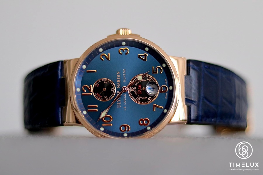 Ulysse Nardin Chronometer Blue Dial độ chính xác cao