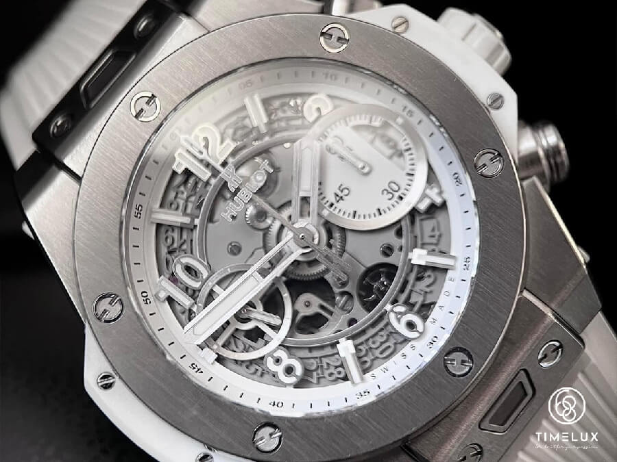 Cách chỉnh giờ đồng hồ cơ Hublot 6 kim 