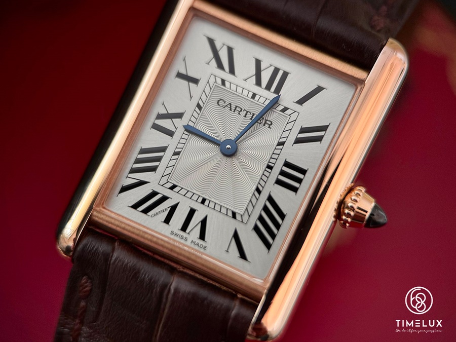 Đồng hồ Cartier Tank Louis WGTA0011 18K Rose Gold