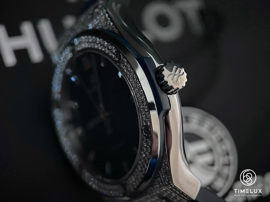 Đồng hồ Hublot Classic Fusion Navy Blue Dial Custom