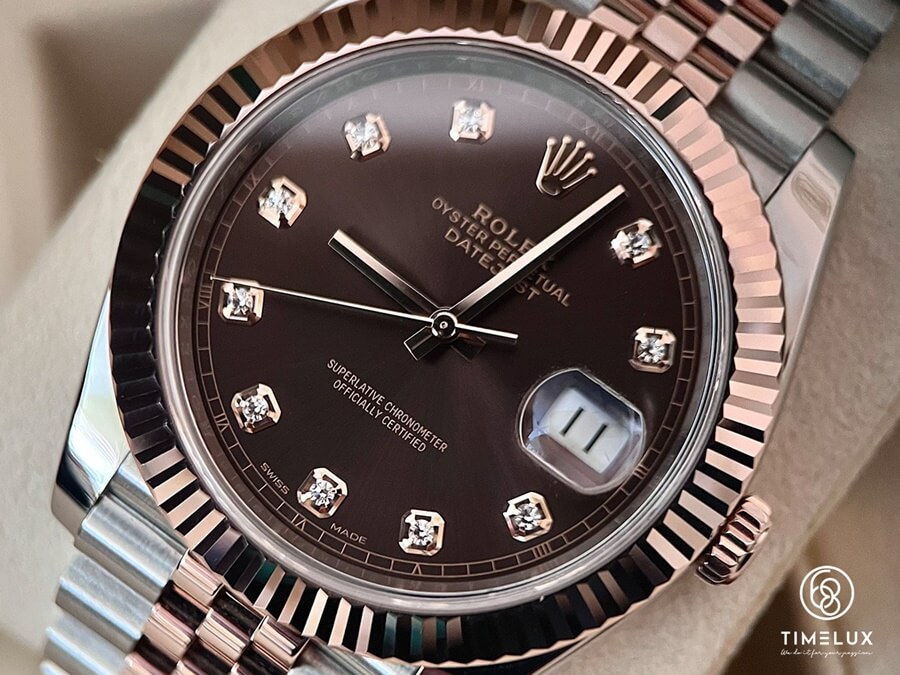 Đồng hồ Rolex 126331 Datejust Chocolate Dial Rose