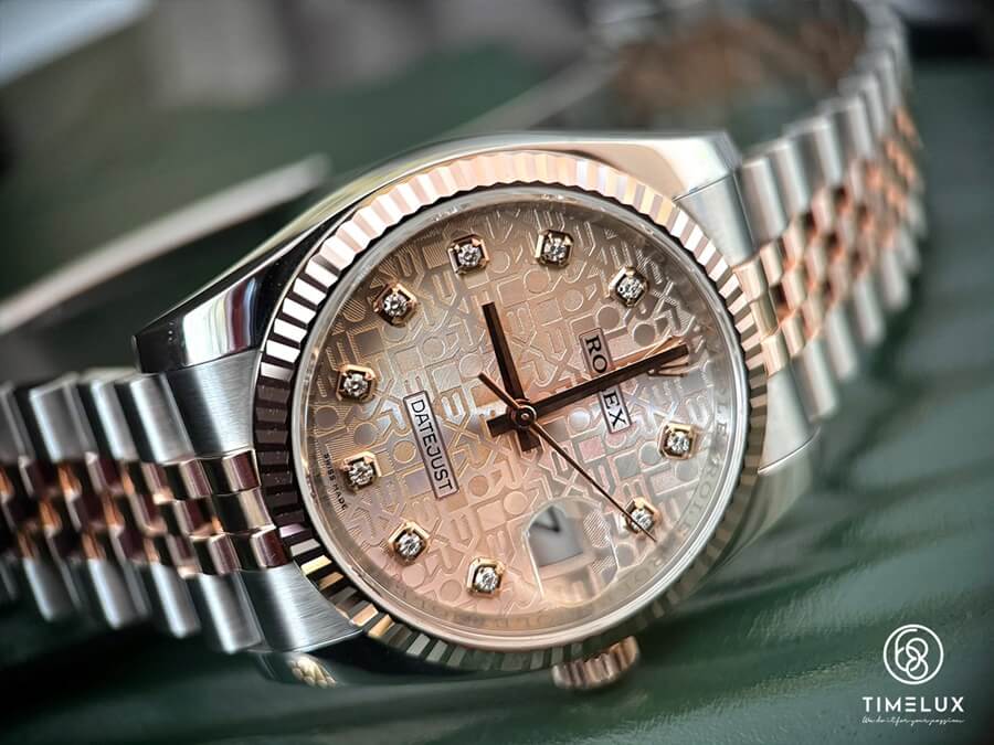 Đồng hồ nữ Rolex Datejust 116231 Jubilee 18K