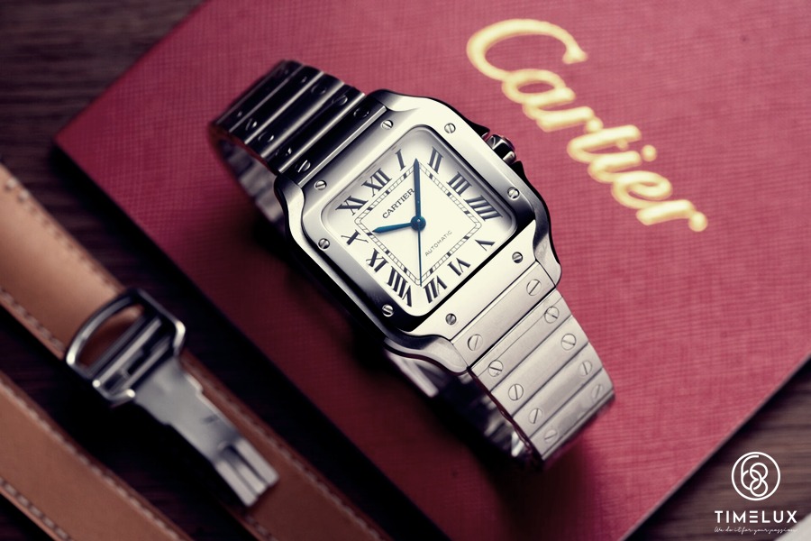 Đồng hồ Cartier Santos Automatic rất được lòng các quý ông