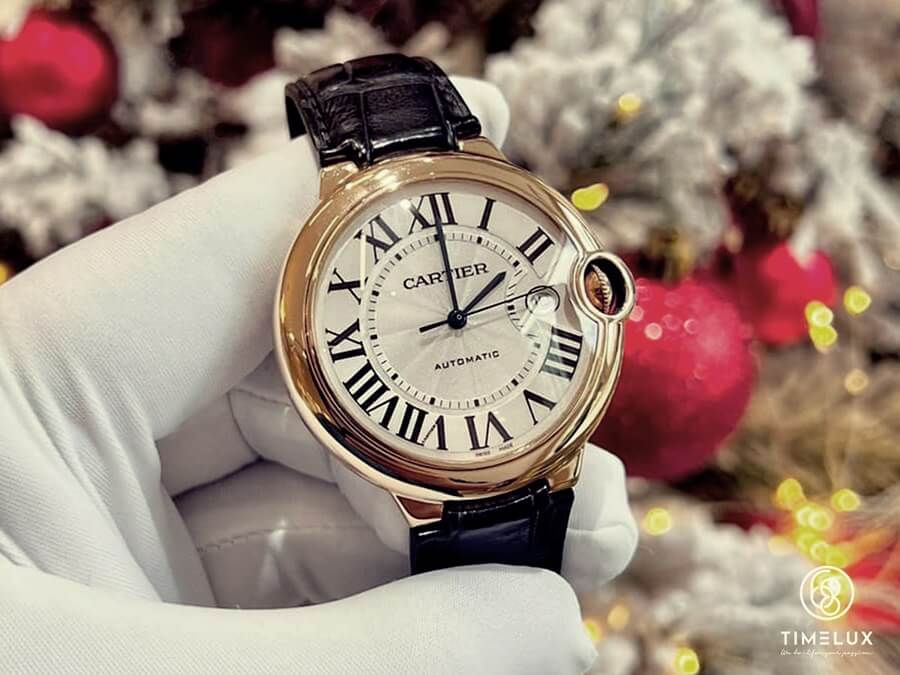 Cartier nữ Ballon Bleu với dáng vẻ cổ điển nhưng không kém phần sang trọng