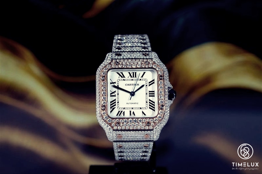 Cartier Panthère de Cartier được đính hàng kim cương tỏa sáng lấp lánh