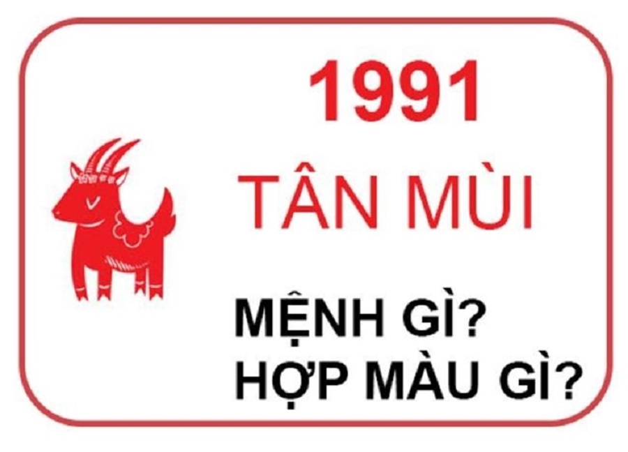 Giới thiệu tổng quan về tuổi Tân Mùi 1991