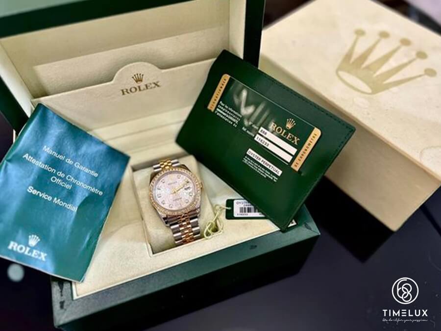 Hộp đựng đồng hồ Rolex chính hãng 