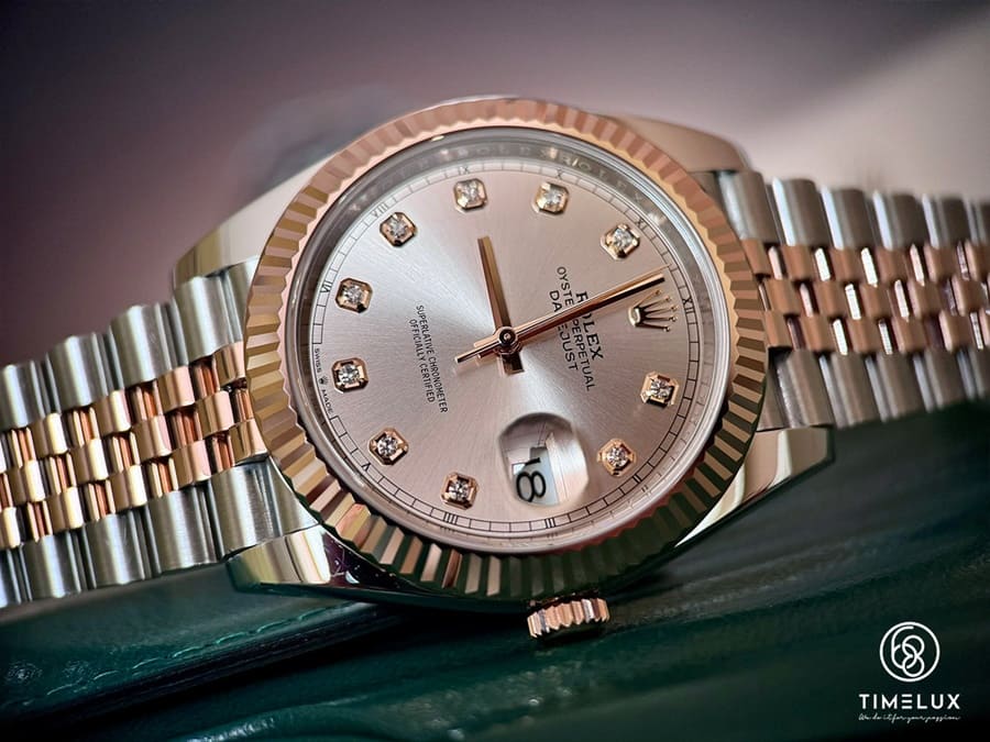 Mẫu đồng hồ Rolex 126331 Datejust Mark II Sundust Dial Rose