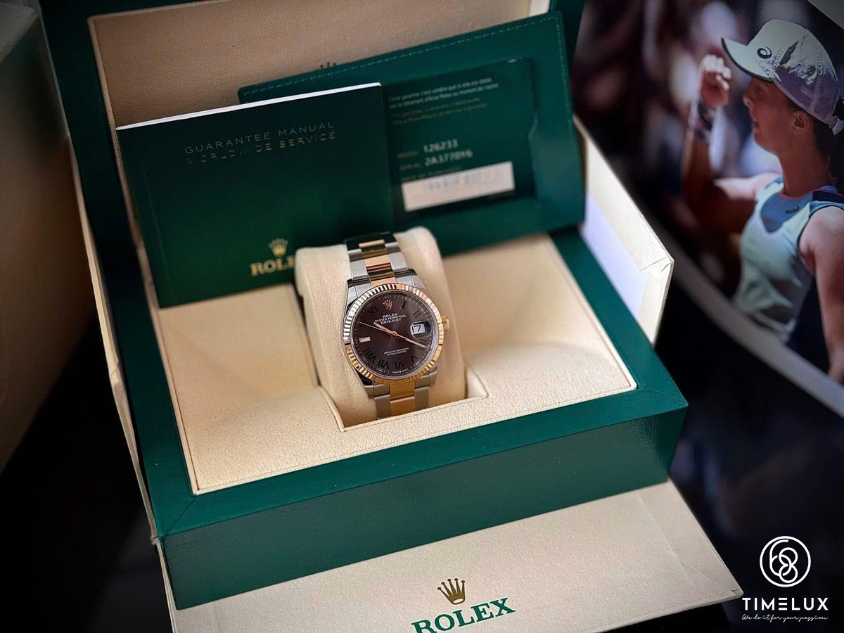 Rolex 126233 Datejust Wimbledon Dial