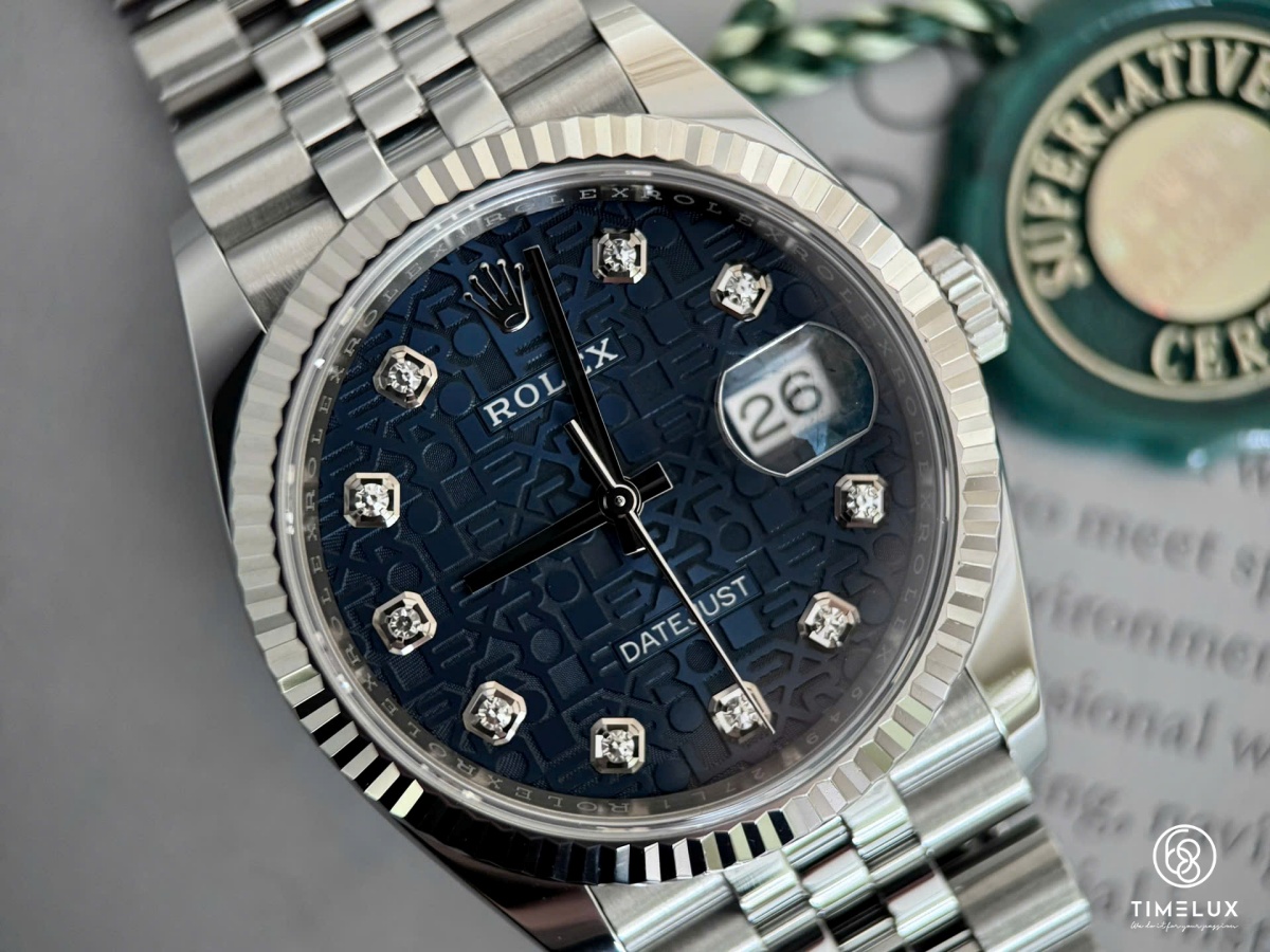 Rolex 126234 Datejust Mặt Xanh 36mm Với Bộ Máy Calibre 3235