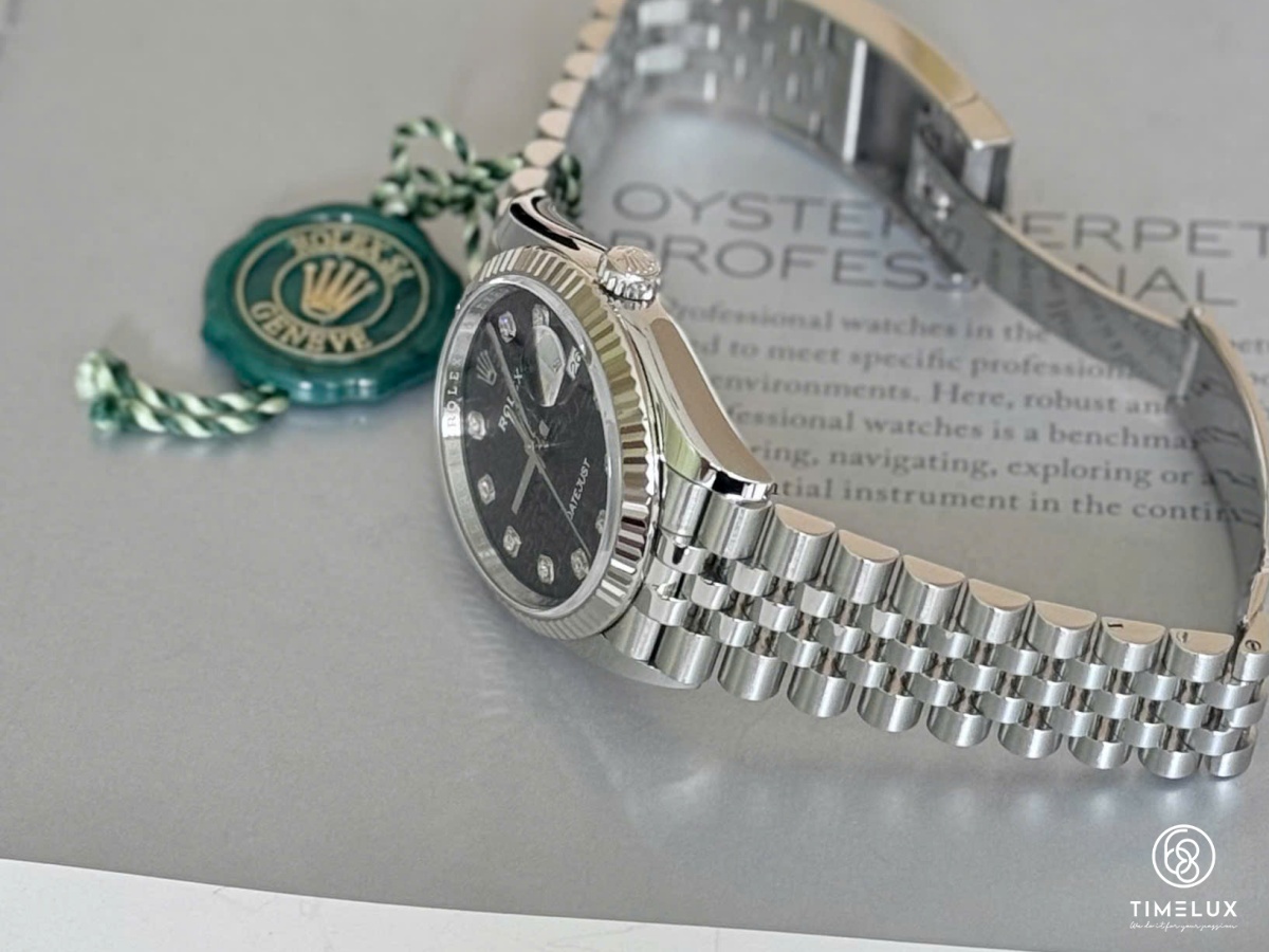 Rolex 126234 Datejust mặt số Vi Tính Xanh 36mm