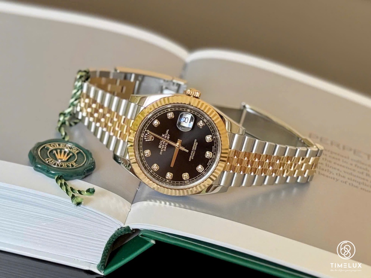 Rolex 126333 Datejust Black Dial Gold/Steel Automatic 41mm