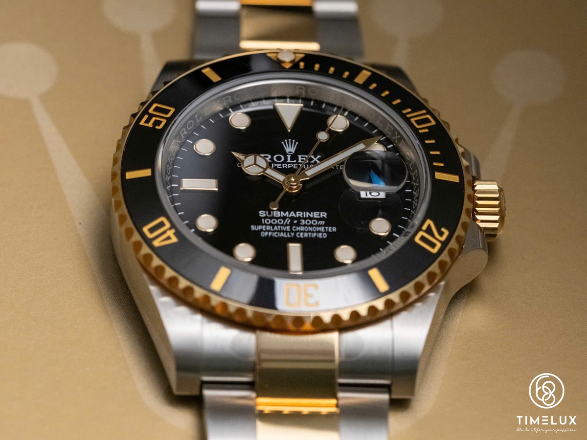 Rolex 126613LN Submariner Black Dial Ceramic Bezel Gold/Steel 41mm