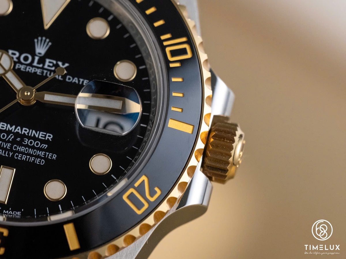 Rolex 126613LN Submariner Black Dial Ceramic Bezel Gold/Steel 41mm