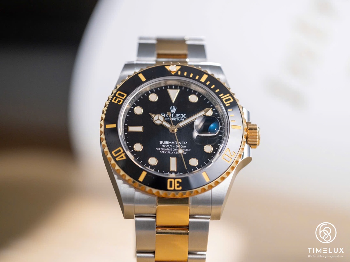 Rolex 126613LN Submariner Black Dial Ceramic Bezel Gold/Steel 41mm