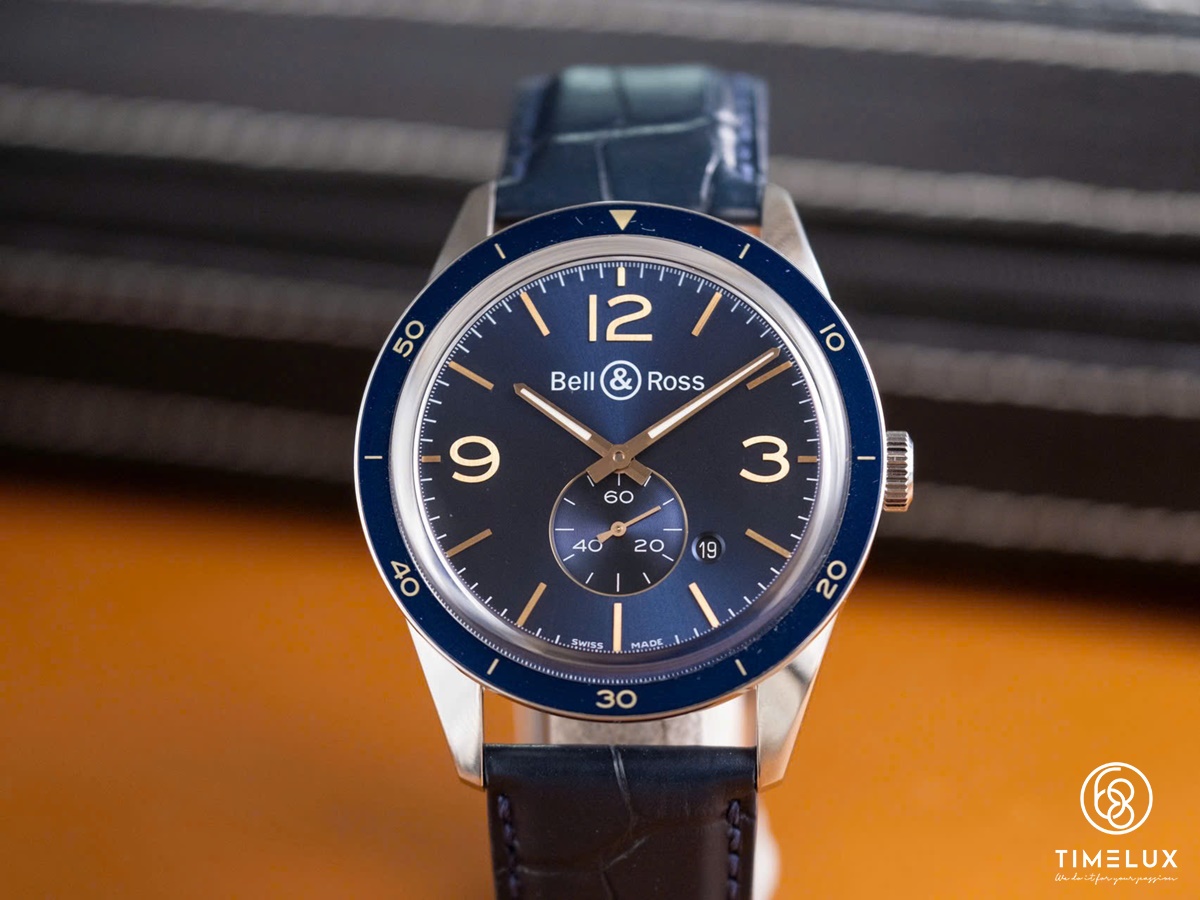 BellRoss Aeronavale Automatic Blue Dial 43mm