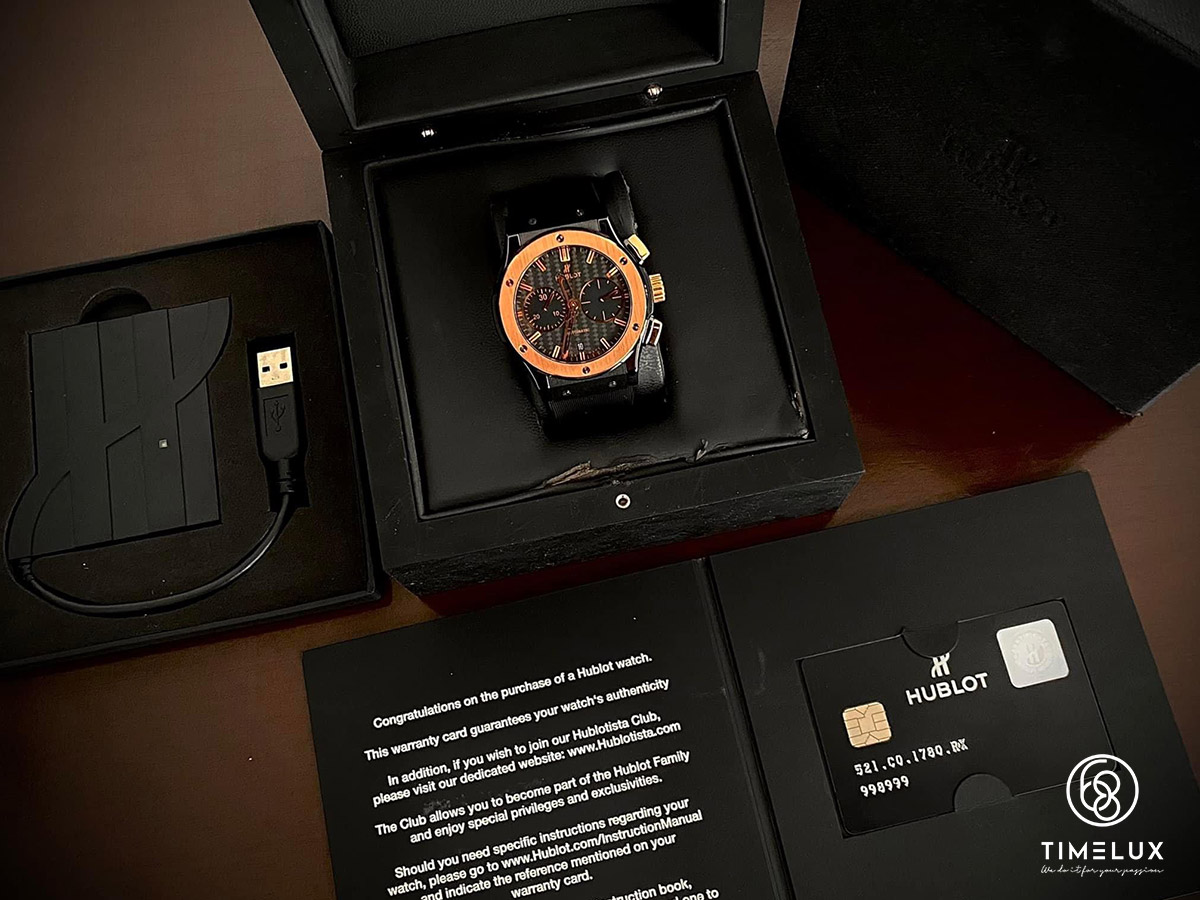 Hublot Classic Fusion Carbin 18K Au750 RoseGold