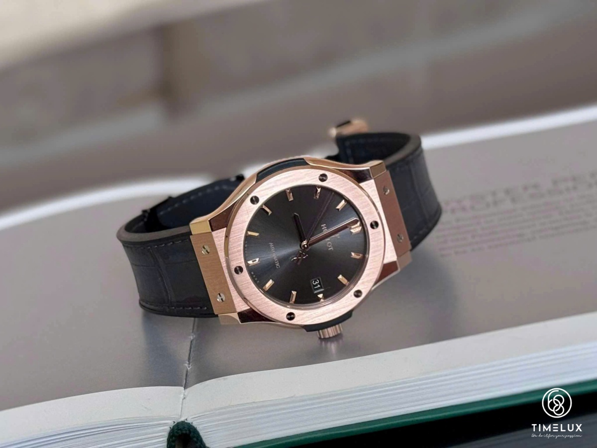 Hublot Fusion KingGold Au750 Grey Dial Automatic 42mm