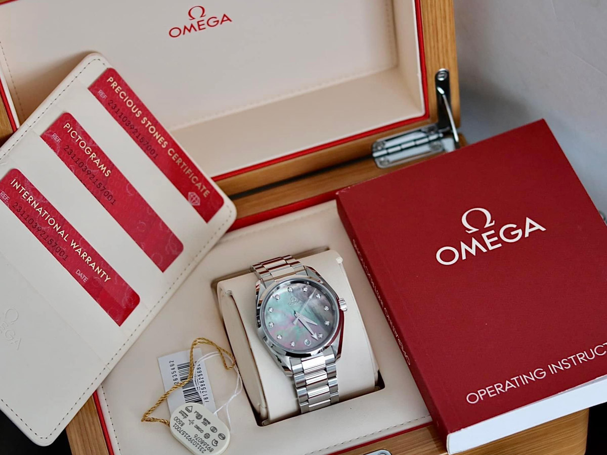 OMEGA Seamaster Aqua Tera MOP Dial Automatic