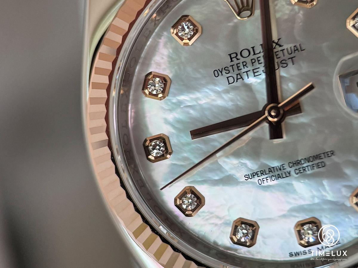 Rolex Datejust 116231 MOP Dial Jubilee RoseGold/Steel 36mm