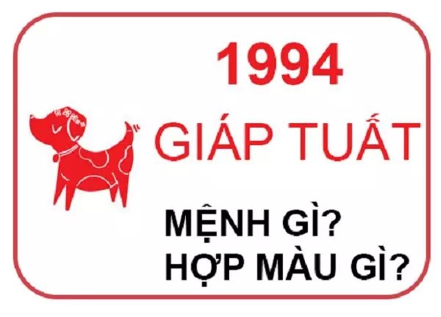 Tổng quan tuổi Giáp Tuất 1994